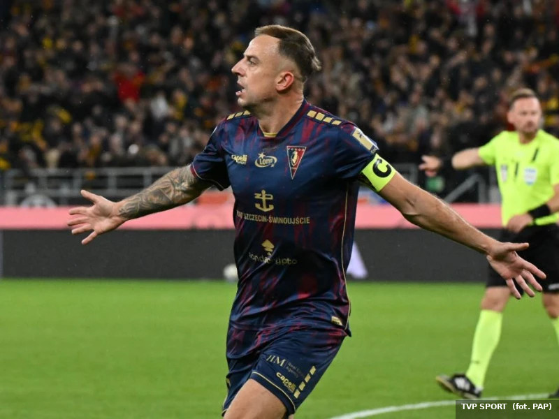 Pogoń Szczecin demoluje Zagłębie Lubin 5:1. Kompromitacja „Miedziowych” w Szczecinie