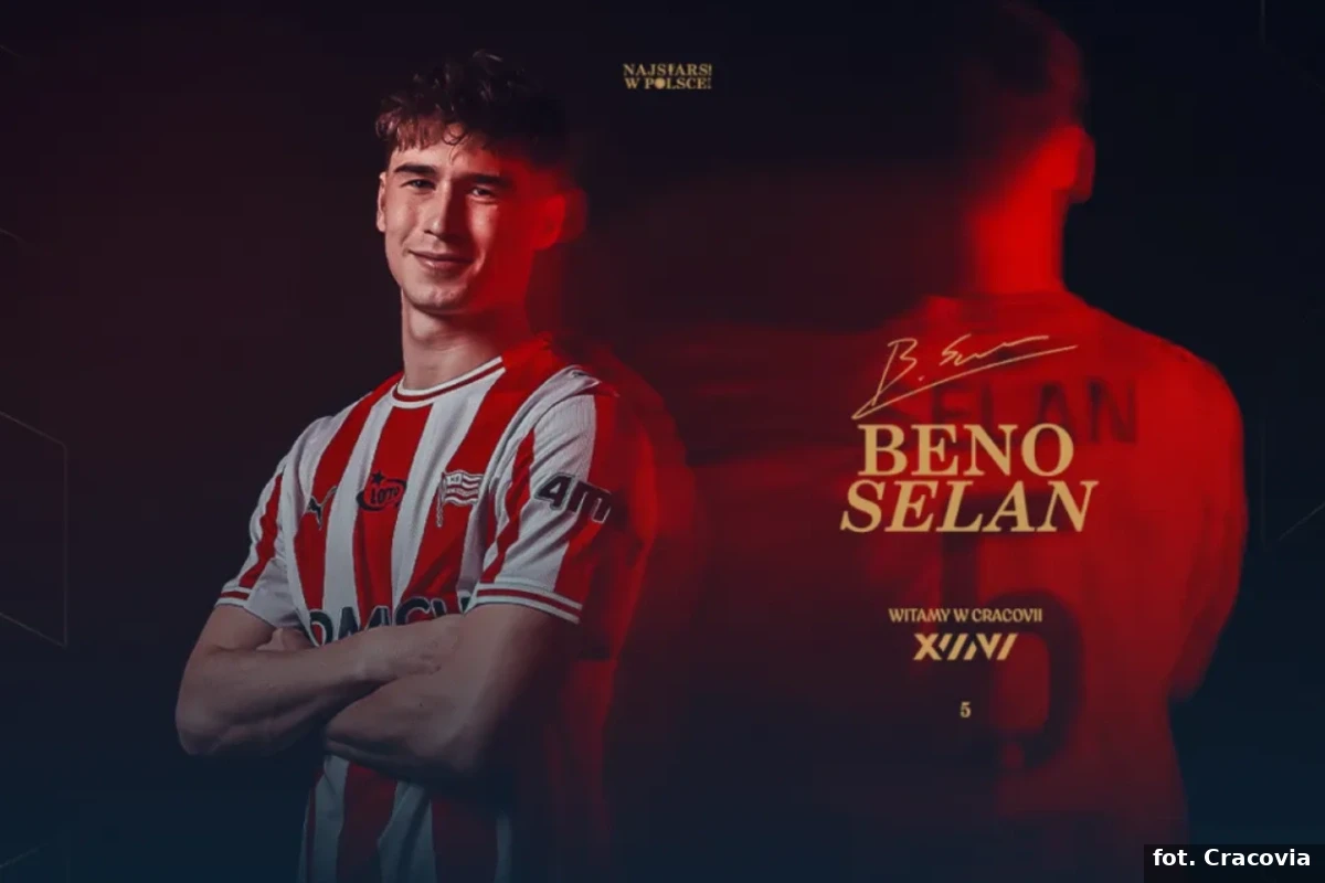 Beno Selan w Cracovii! Młody snajper ze Słowenii chce podbić Ekstraklasę