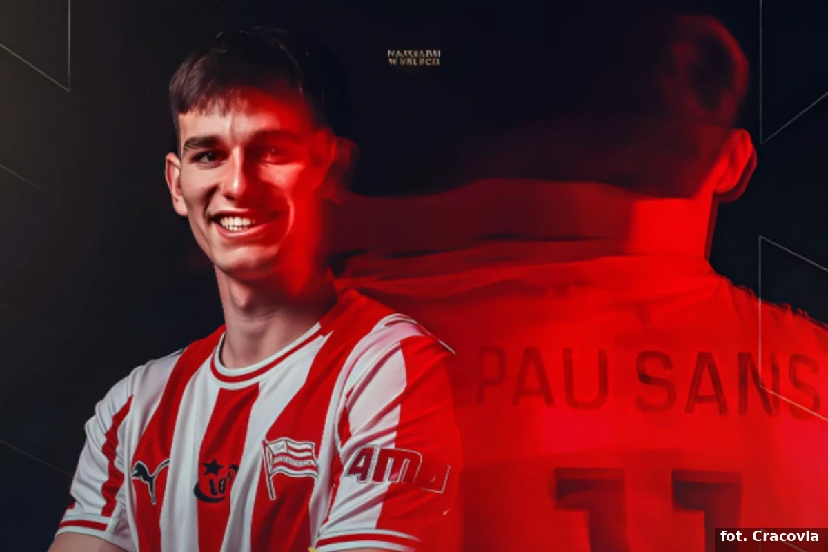 Hiszpański talent wzmacnia Pasy! Pau Sans nowym piłkarzem Cracovii
