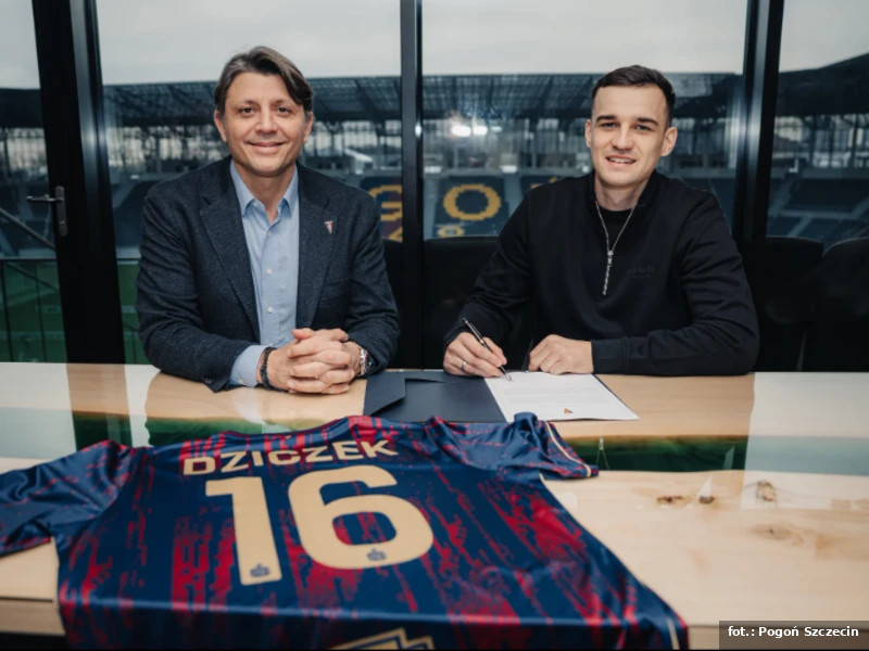 Patryk Dziczek zmieni barwy klubowe. Jednak dopiero od przyszłego sezonu.