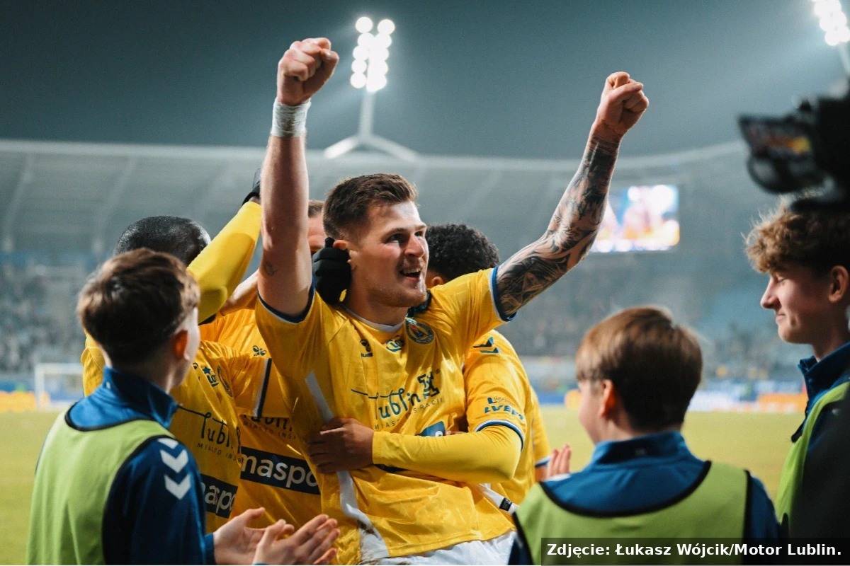 Karol Czubak znowu strzela! Motor Lublin ograł Koronę Kielce.