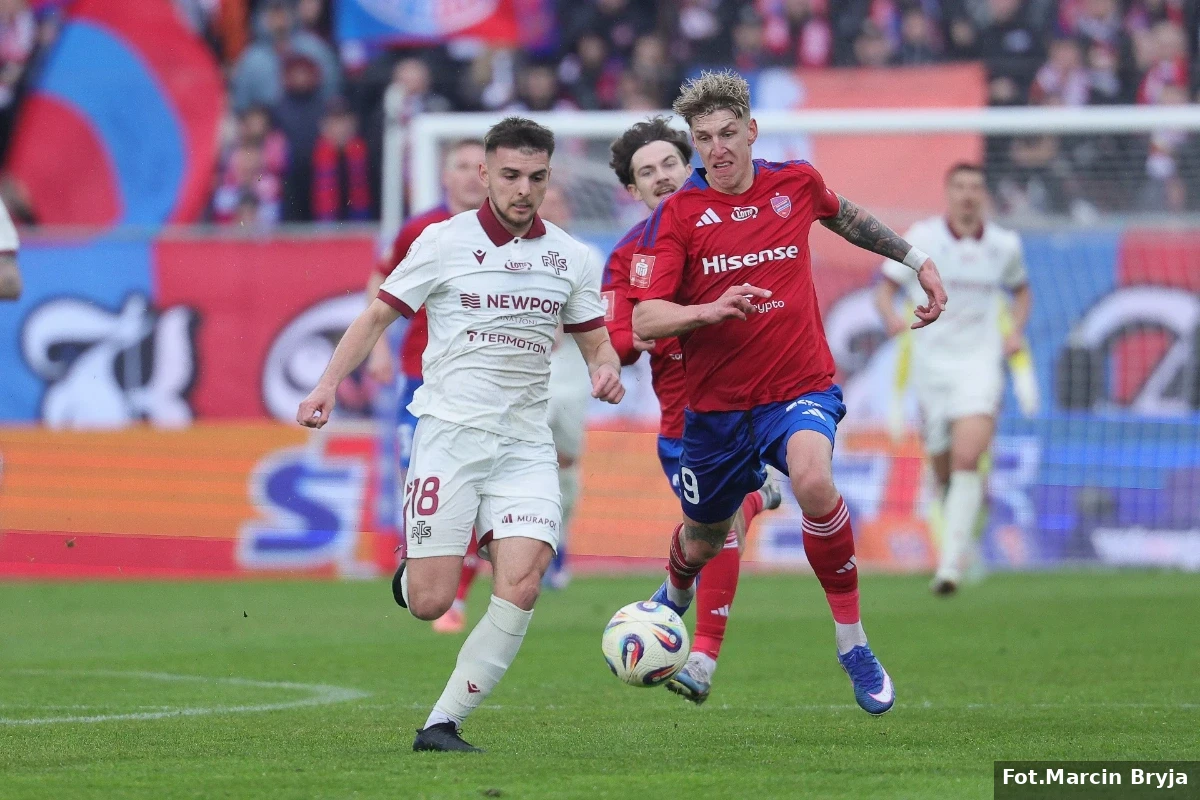 Dramatyczna końcówka w Częstochowie. Raków ratuje remis z Widzewem