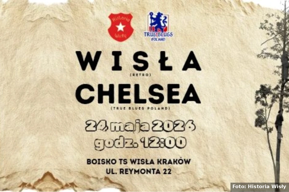 Retro-mecz w Krakowie: „Biała Gwiazda” i „The Blues” uczczą legendarny pojedynek