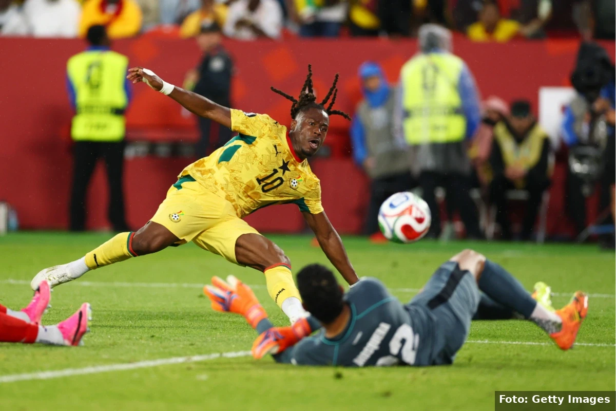 Ghana wyszarpała zwycięstwo! Yirenkyi bohaterem w końcówce spotkania.