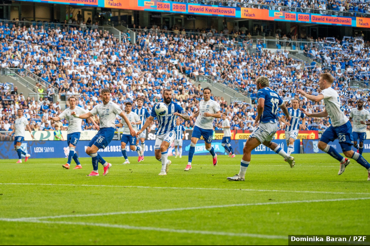 Kolejorz nie daje litości rywalom z Wysp Owczych. KI Klaksvik 0:5 Lech Poznań.