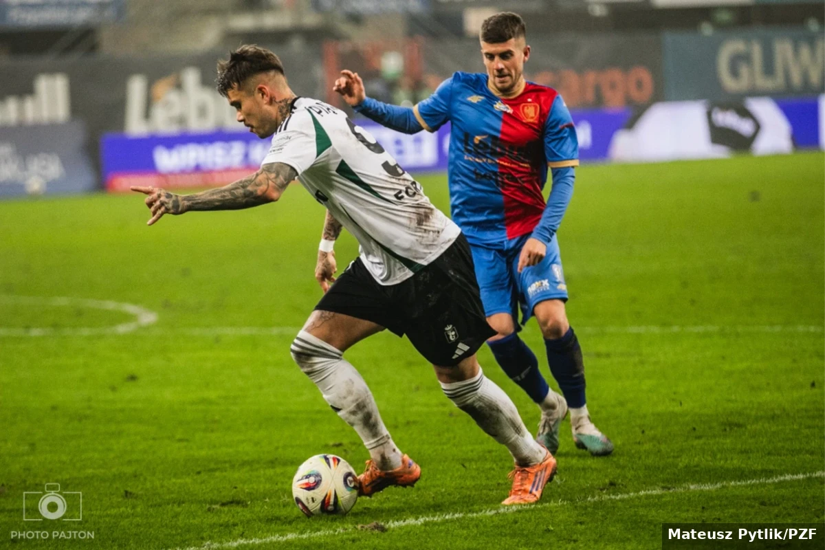 Piast Gliwice – Legia Warszawa: Lider jedzie na trudny teren. Czas przełamać złą serię!