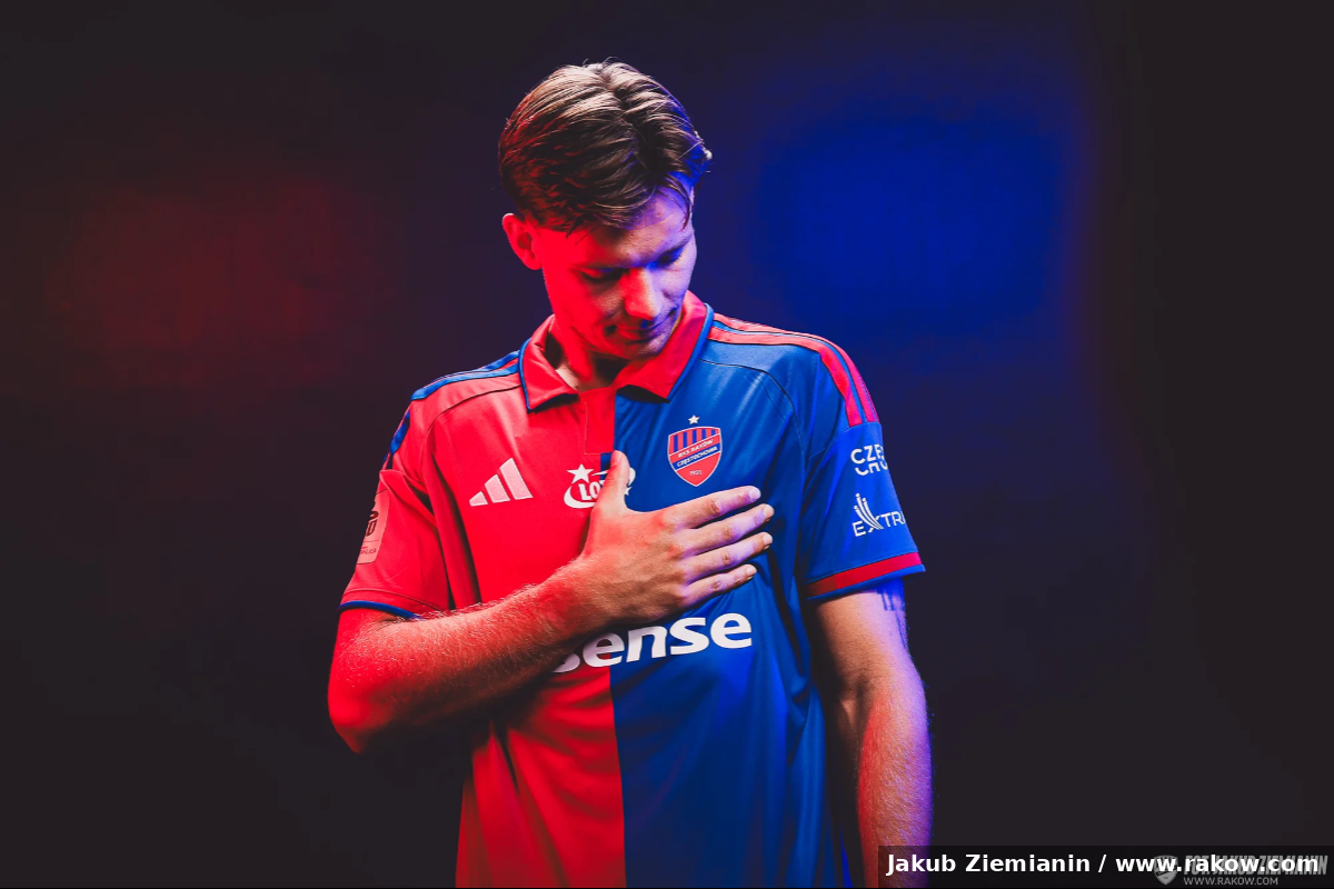 Raków pozyskuje nowego obrońcę. Arvid Brorsson podpisuje kontrakt do 2029 roku.
